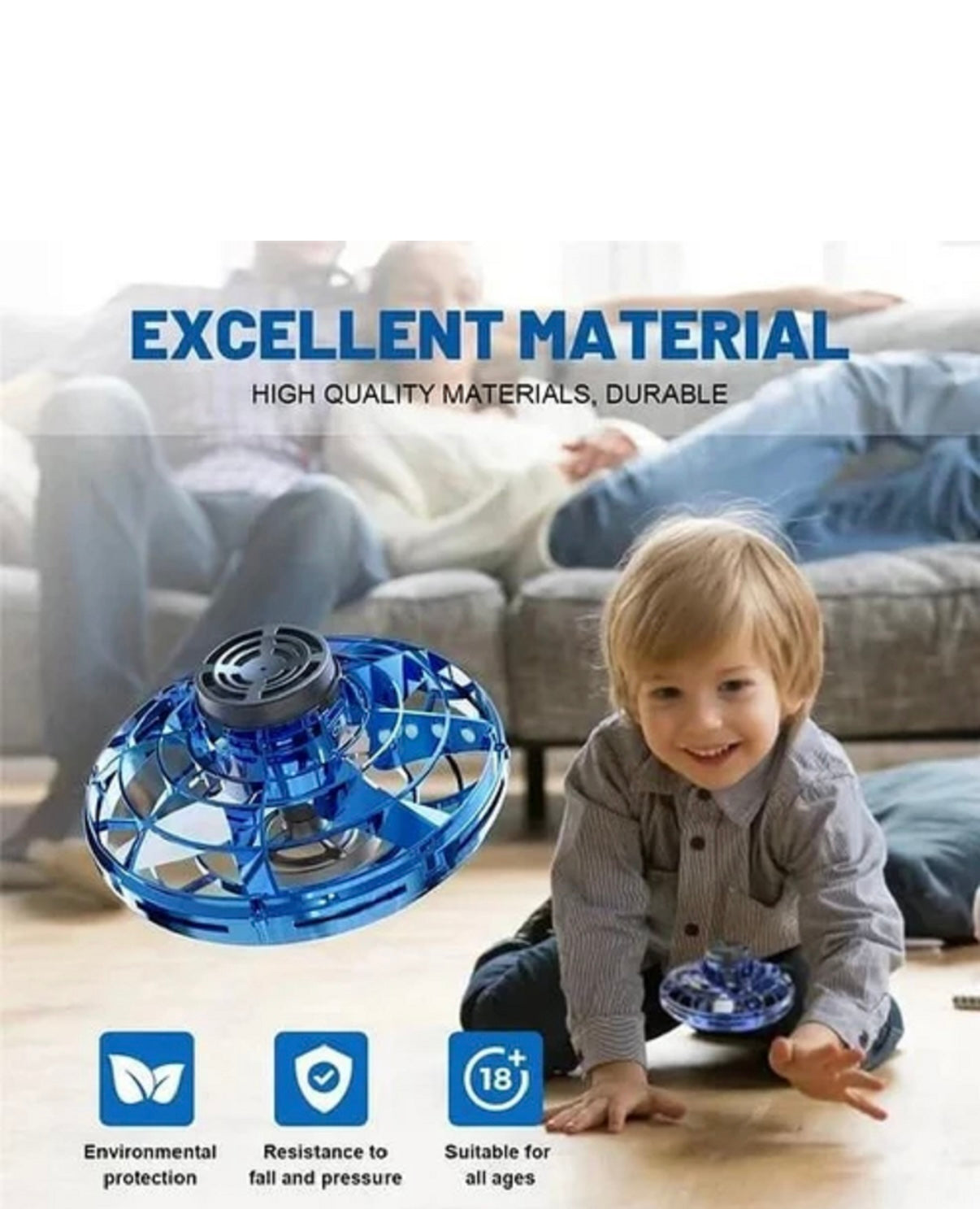 Magical flying spinner