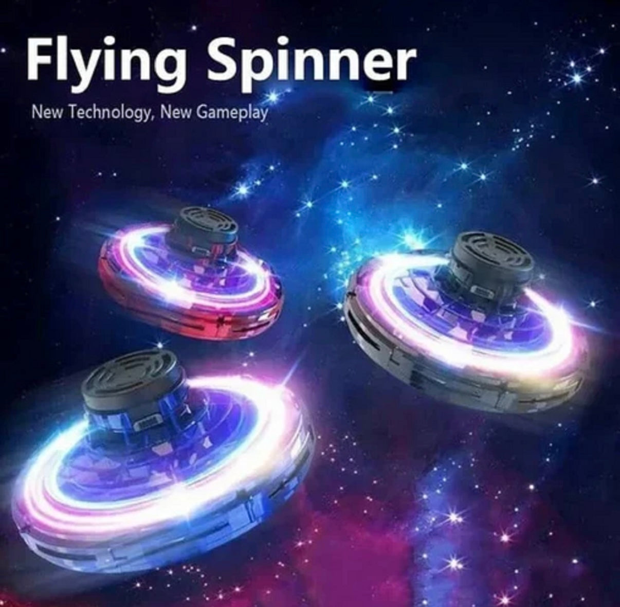 Magical flying spinner